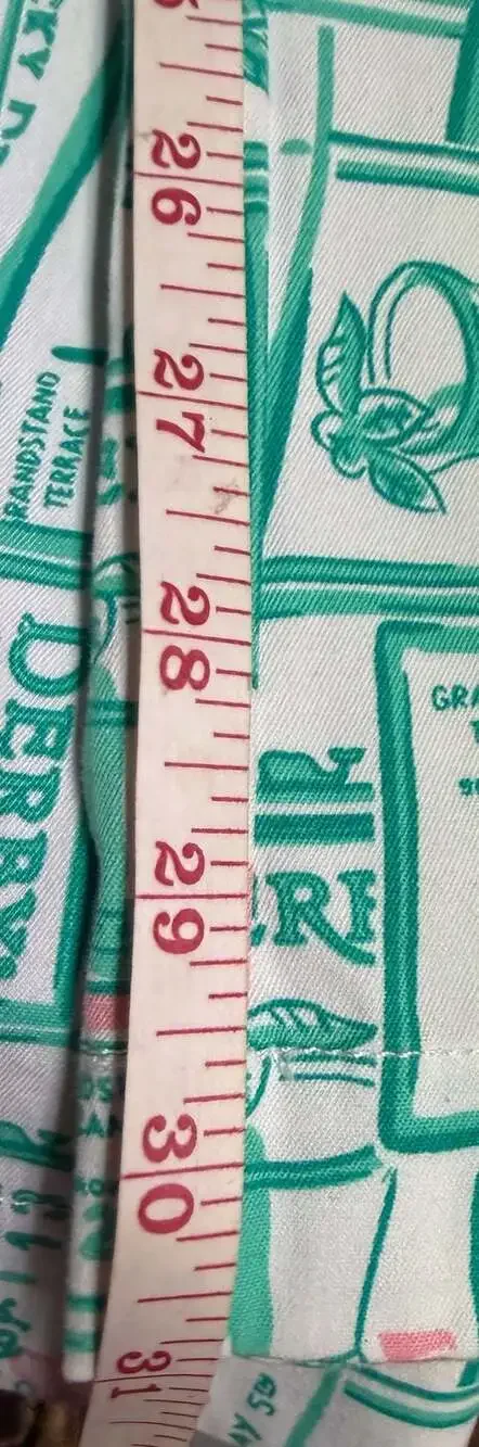 Vineyard Vines Kentucky Derby Ticket Print Breaker Pants men’s 40x32